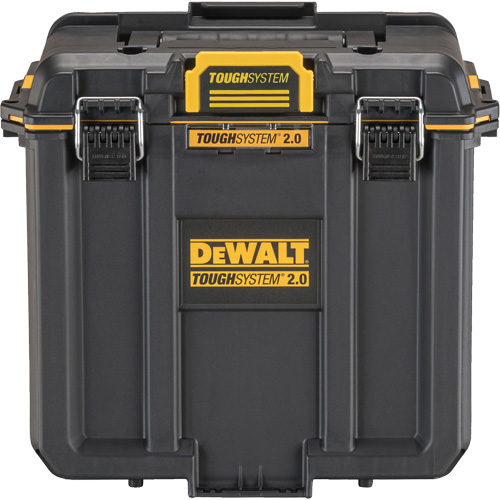 ToughSystem&reg; 2.0 Deep Compact Toolbox, 10" x 15-7/20" x 13-4/5", Black/Yellow Rideout Tool & Machine Inc.