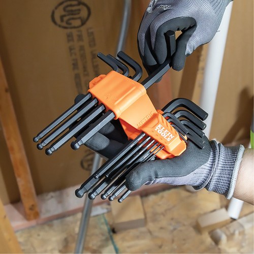 L-Style Long Ball-End Hex Key Set, 10 Pcs., Metric Rideout Tool & Machine Inc.
