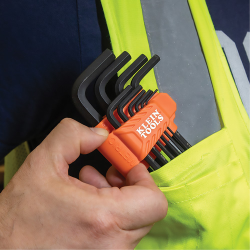 L-Style Long Ball-End Hex Key Set, 10 Pcs., Metric Rideout Tool & Machine Inc.