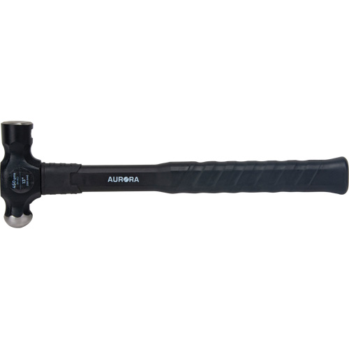 Marteau &agrave; panne ronde, Poids de la t&ecirc;te 16 oz, Face Ordinaire, Prise Fibre de verre Rideout Tool & Machine Inc.