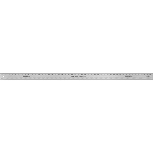 Aluminum Inch/Metric Straight Edge, 48" L, 2" W Rideout Tool & Machine Inc.