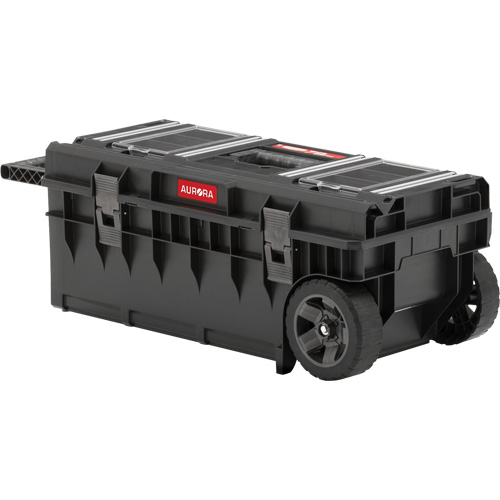Arx Long Rolling Tool Chest, 31-1/5" x 15-1/5" x 12-7/10", Black Rideout Tool & Machine Inc.