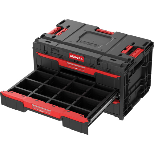 Arx&reg; 3-Drawer Toolbox, 23-1/10" x 15" x 13-2/5", Black Rideout Tool & Machine Inc.