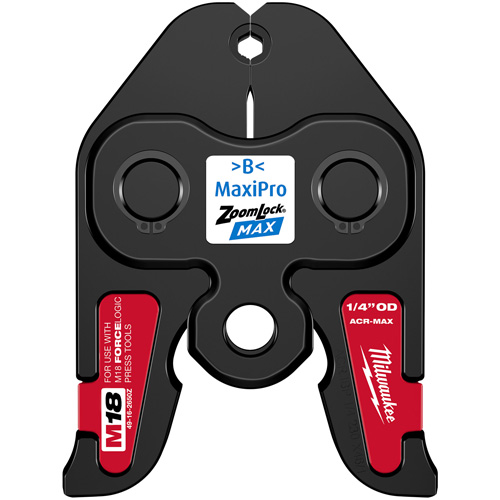 1/4" ZoomLock&reg; MAX Press Jaw for M18 FORCE LOGIC Press Tools Rideout Tool & Machine Inc.