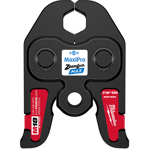 7/8" ZoomLock&reg; MAX Press Jaw for M18 FORCE LOGIC Press Tools Rideout Tool & Machine Inc.