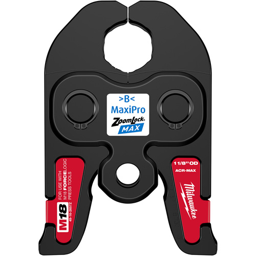M&acirc;choire de presse ZoomLock MAX 1/8" pour outils de presse M18 FORCE LOGIC Rideout Tool & Machine Inc.