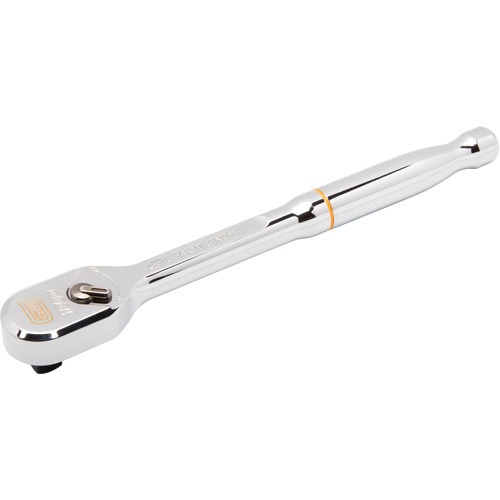 120XP Full Polish Chrome Teardrop Ratchet, 3/8" Drive, Ergonomic Handle Rideout Tool & Machine Inc.