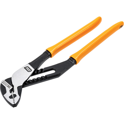 PITBULL K9 Straight Jaw Dipped Handle Tongue & Groove Pliers, 10" Rideout Tool & Machine Inc.