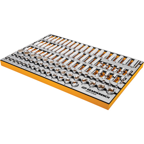 MEGAMOD Master Mechanics Tool Set in Premium Modular Foam Trays with Tool Storage, 1024 Pieces Rideout Tool & Machine Inc.