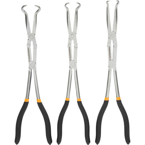 Jeu de pince &agrave; prise pour tuyau Double-X, 3 Morceaux Rideout Tool & Machine Inc.