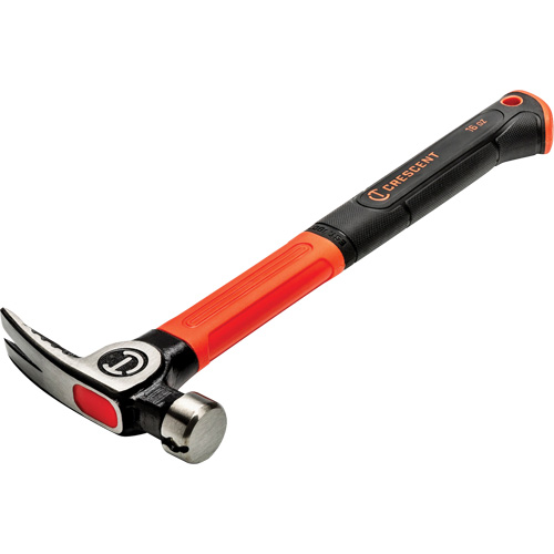 General Purpose Hammer, 16 oz., Fibreglass/Cushion Handle, 14" L Rideout Tool & Machine Inc.