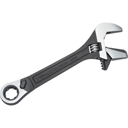 11-Piece Pass-Thru X6 Adjustable Wrench & Spline Socket Set, 13" L, 2-27/50" Max Width, Black Phosphate Rideout Tool & Machine Inc.