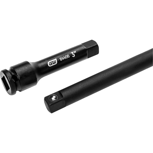 Jeu de rallonges &agrave; chocs, Prise de 3/8", Fini Phosphate de mangan&egrave;se, 4 Mcx Rideout Tool & Machine Inc.