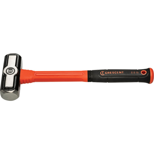Fiberglass Engineer Hammer, 2.5 lbs Head Weight, 13-1/2" L Rideout Tool & Machine Inc.