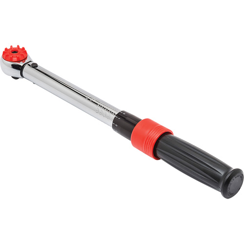 Micrometer Torque Wrench, Dial, 3/8" Square Drive, 50 - 250 in-lbs. Rideout Tool & Machine Inc.