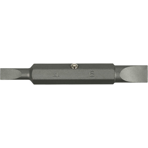 Embout de tournevis, Fente, 4 mm/6 mm Rideout Tool & Machine Inc.