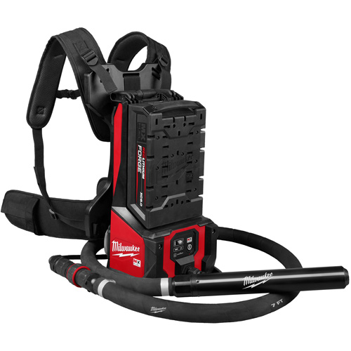 MX FUEL Backpack High Cycle Concrete Vibrator Kit with 7' Whip / 1.75" Head Rideout Tool & Machine Inc.