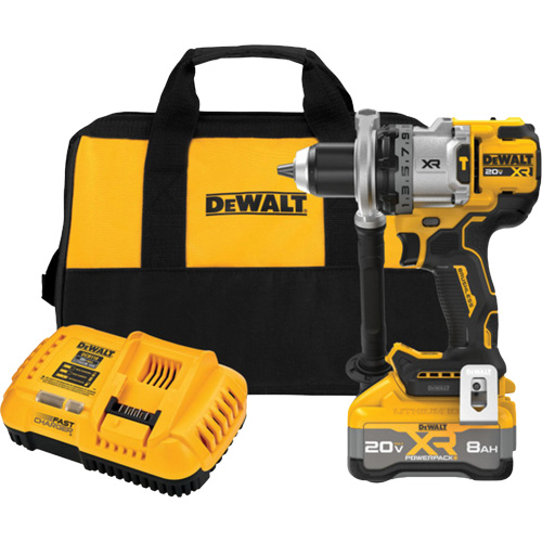 Trousse de marteau perforateur sans balai &agrave; 3 vitesses MAX* XR avec batterie XR POWERPACK , Mandrin 1/2", 20 V Rideout Tool & Machine Inc.
