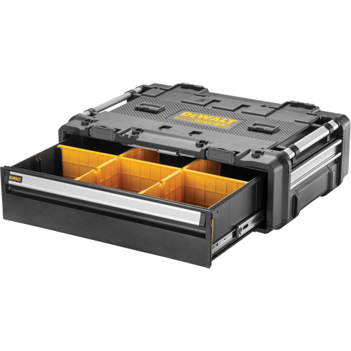 Tiroir 2.0 DXL TOUGHSYSTEM, 30" x 21-13/20" x 9-17/20", Noir/Jaune Rideout Tool & Machine Inc.