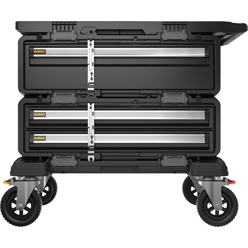 Poste de travail modulaire 4-en-1 TOUGHSYSTEM 2.0 DXL, 34" x 25-4/5" x 30", Noir/Jaune Rideout Tool & Machine Inc.