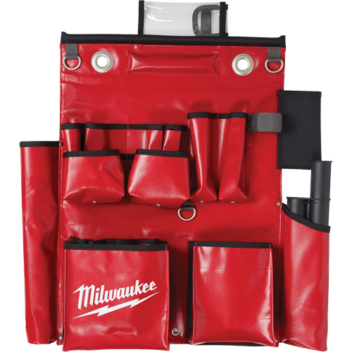 Tablier compact pour outils a&eacute;riens de monteurs de lignes Rideout Tool & Machine Inc.