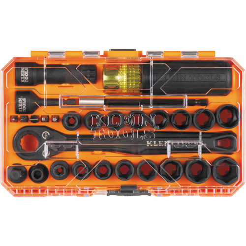 Jeu de douilles &agrave; chocs ouvertes essentielles KNECT, 28 Mcx, Chocs, Prise de 3/8" Rideout Tool & Machine Inc.