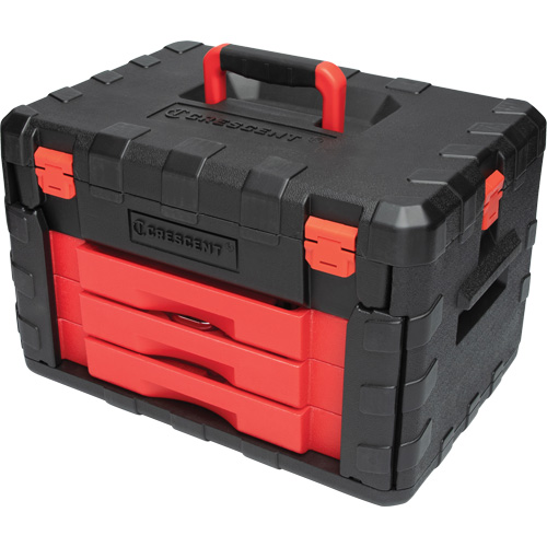 1/4", 3/8" & 1/2" Mechanics Hand Tool Set with 3-Drawer Storage Case Rideout Tool & Machine Inc.