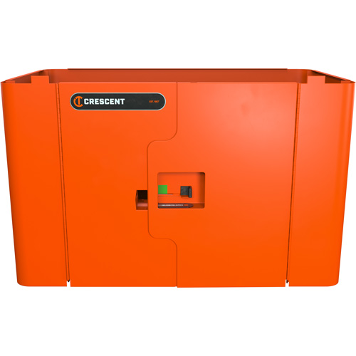 RAILWORKS Double Door Steel Security Panel Lockable Storage Rideout Tool & Machine Inc.
