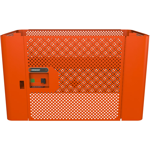 RAILWORKS Mesh Security Panel Single Door Lockable Storage Rideout Tool & Machine Inc.