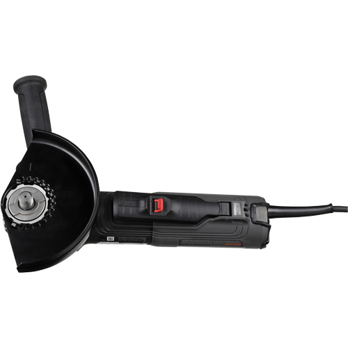 Electric Angle Grinder with Paddle Switch, 6", 120 V, 9300 RPM Rideout Tool & Machine Inc.