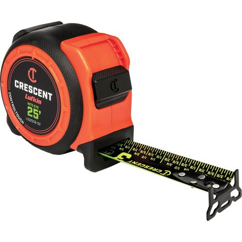  Ruban &agrave; mesurer CONTROLTOUCH NITE EYE, 1-3/16" x 25', Marques de goujon SAE Rideout Tool & Machine Inc.