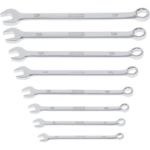 TOUGHSERIES Wrench Set, Combination, 8 Pieces, Metric Rideout Tool & Machine Inc.
