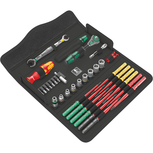 Kraftform Kompakt W 2 Maintenance Tool Kit, 35 Pcs, 1/4" Drive Size Rideout Tool & Machine Inc.