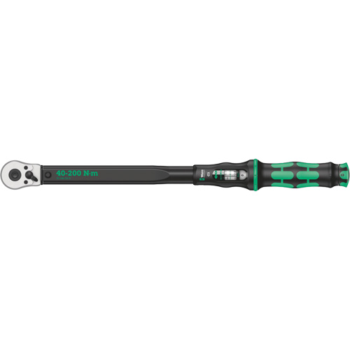 Cl&eacute; dynamom&eacute;trique Click-Torque C3 avec cliquet r&eacute;versible, &agrave; cliquer, Entraînement 1/2" carr&eacute;, 40 - 200 Nm Rideout Tool & Machine Inc.