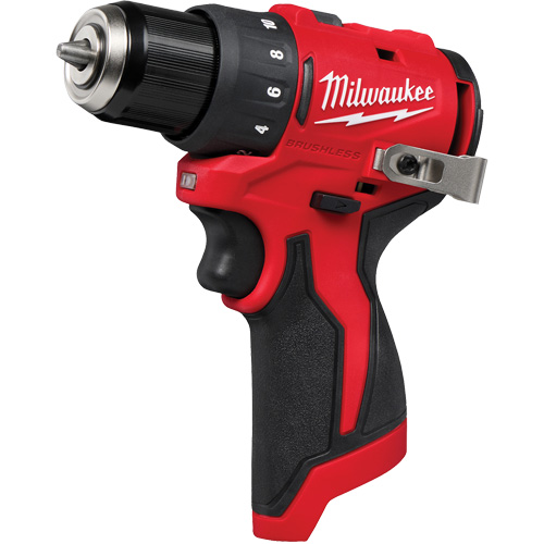 M12 Subcompact Brushless Drill/Driver, Lithium-Ion, 12 V, 3/8" Chuck, 350 in-lbs Torque Rideout Tool & Machine Inc.