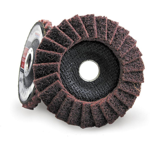 POWERBLEND SCD Surface Conditioning Flap Disc, 4-1/2" x 7/8", Type 29, Medium Grit Rideout Tool & Machine Inc.
