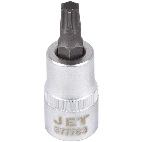 Douille &agrave; embout, Torx, T-45 x 2" lo, Prise 3/8" Rideout Tool & Machine Inc.