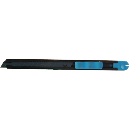 9mm Standard-Duty Knife, Stainless Steel, Plastic Handle Rideout Tool & Machine Inc.