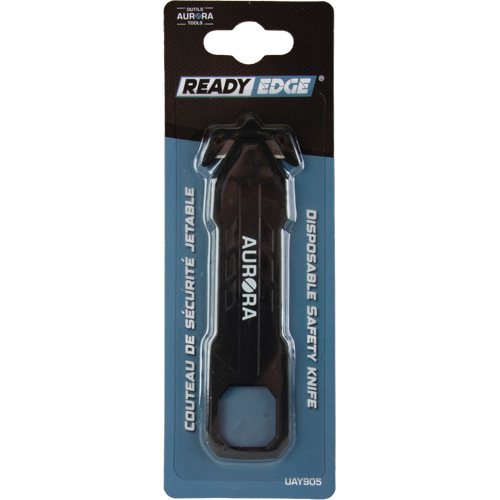 Couteau de s&eacute;curit&eacute; jetable , Acier inoxydable, Prise en Plastique Rideout Tool & Machine Inc.