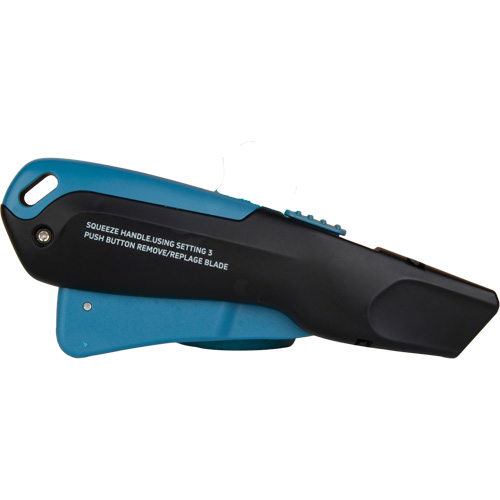 Couteau de s&eacute;curit&eacute; r&eacute;tractable , Acier inoxydable, Robuste, Prise en Plastique/Aluminium Rideout Tool & Machine Inc.