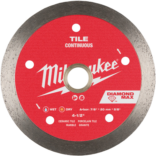DIAMOND MAX Continuous Tile Diamond Blade Rideout Tool & Machine Inc.