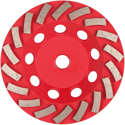 DIAMOND MAX Turbo 18-Segment Diamond Cup Wheel Rideout Tool & Machine Inc.