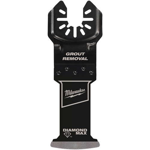 Lame plongeante multioutil &agrave; grain diamant&eacute; pour l'enl&egrave;vement de coulis OPEN-LOK DIAMOND MAX Rideout Tool & Machine Inc.