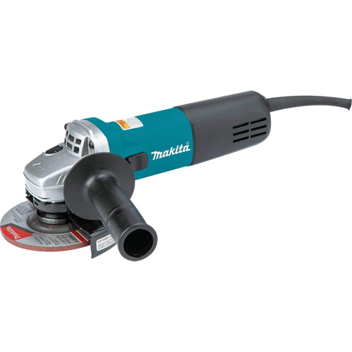 Meuleuse angulaire avec interrupteur de pouce c.a./c.c., 4-1/2", 120 V, 7,5 A, 11000 Tr/min Rideout Tool & Machine Inc.