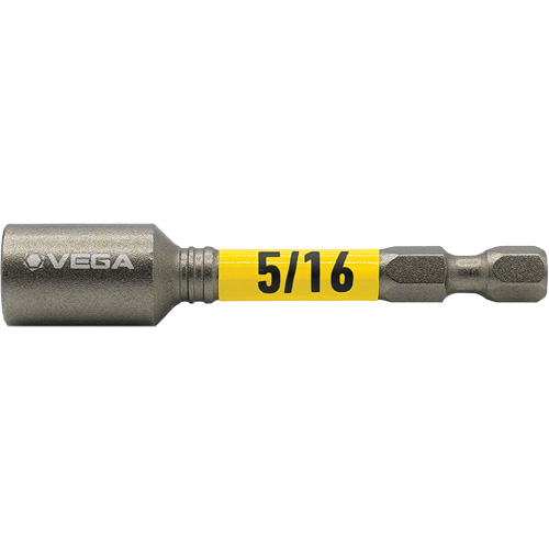 Tourne-&eacute;crou Impactech, Embout 5/16", Prise 1/4", 2-9/16" lo, Magn&eacute;tique Rideout Tool & Machine Inc.