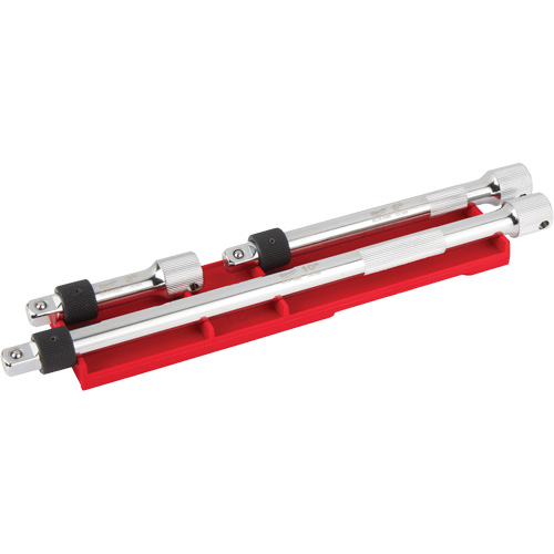 Locking Extension Set, 3/8" Drive, Chrome Finish, 3 Pcs Rideout Tool & Machine Inc.