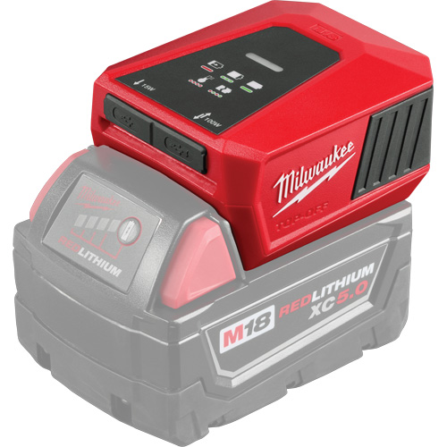 Chargeur et source d'alimentation M18 TOP-OFF, 18 V, Lithium-ion Rideout Tool & Machine Inc.