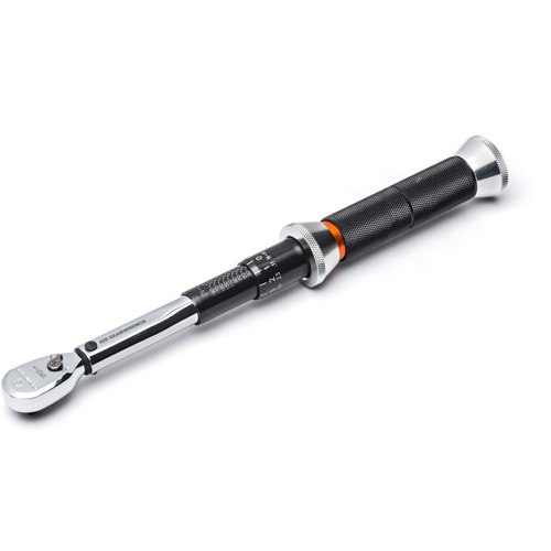 120XP Micrometer Torque Wrench, 1/4" Square Drive, 3.95 - 23.16 N.m/30 - 200 in-lbs. Rideout Tool & Machine Inc.