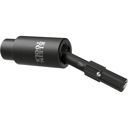 Adaptateur pivotant pour douille &agrave; chocs r&eacute;versible, 1/4" Prise, Dimension m&acirc;le 1/4", Sph&eacute;rique, 2-7/10" lo Rideout Tool & Machine Inc.