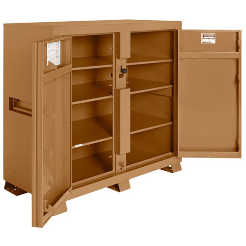 Armoire de chantier mod&egrave;le 139 avec cadenas, Acier, 59,4 pi³, Havane Rideout Tool & Machine Inc.